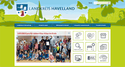 Desktop Screenshot of havelland.de